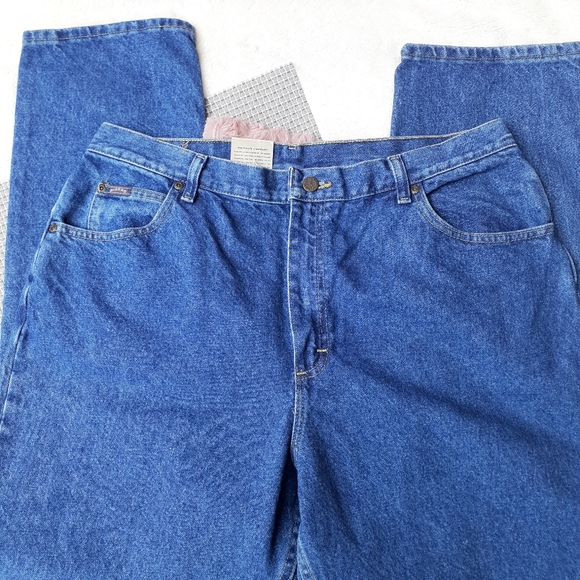 Riders Vintage 2000's Taper Leg High Rise Mom Jeans Deadstock Plus 18 NWT - Picture 3 of 12